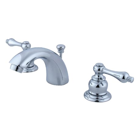 Kingston Brass KB941AL Victorian Mini-Widespread Bathroom Faucet, Polished Chrome KB941AL